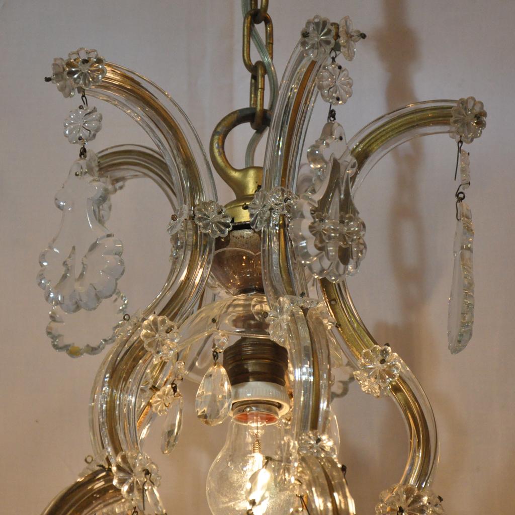 Crystal Chandelier Maria Theresa For Sale 4