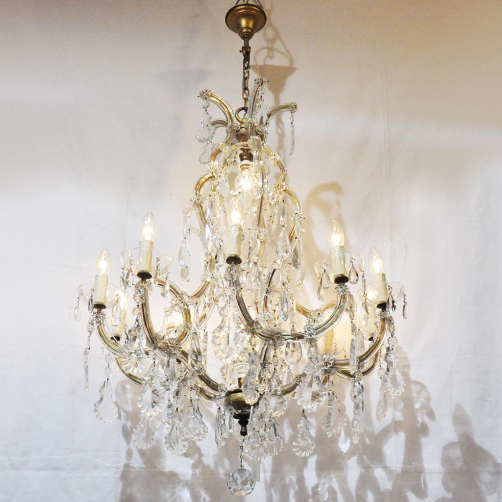 Crystal Chandelier Maria Theresa For Sale 5