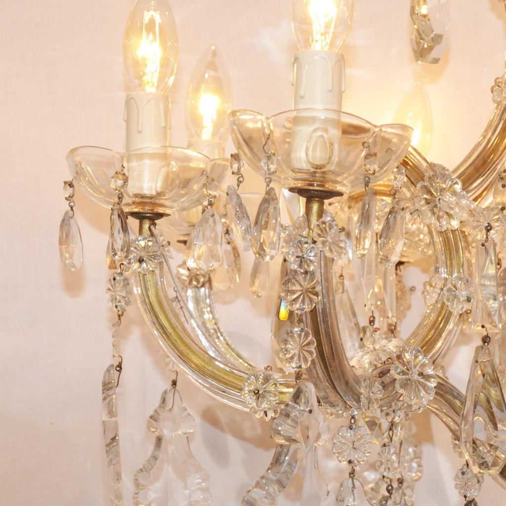 German Crystal Chandelier Maria Theresa For Sale