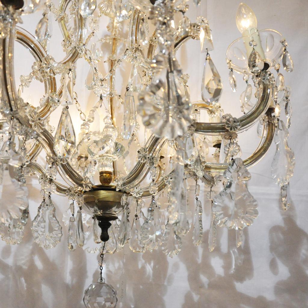 Crystal Chandelier Maria Theresa For Sale 2