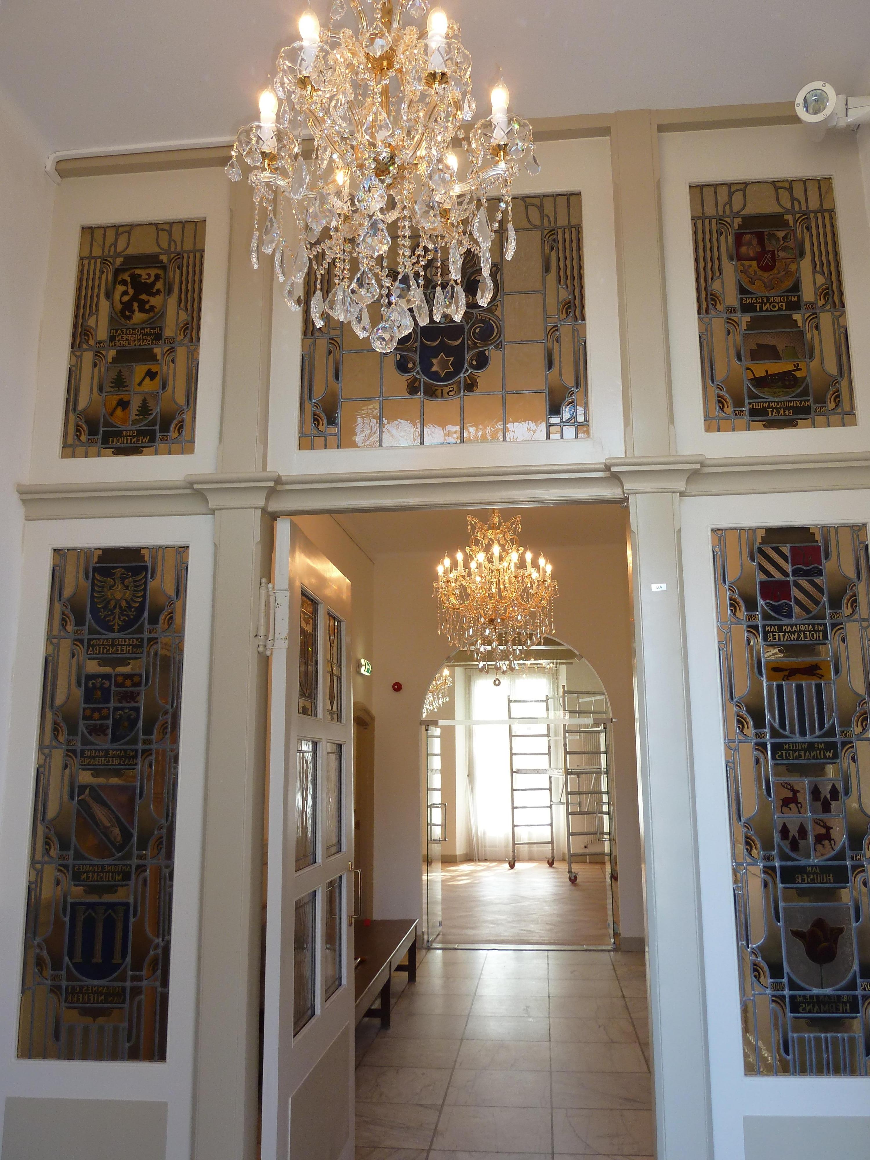 Hand-Carved Crystal Chandelier 