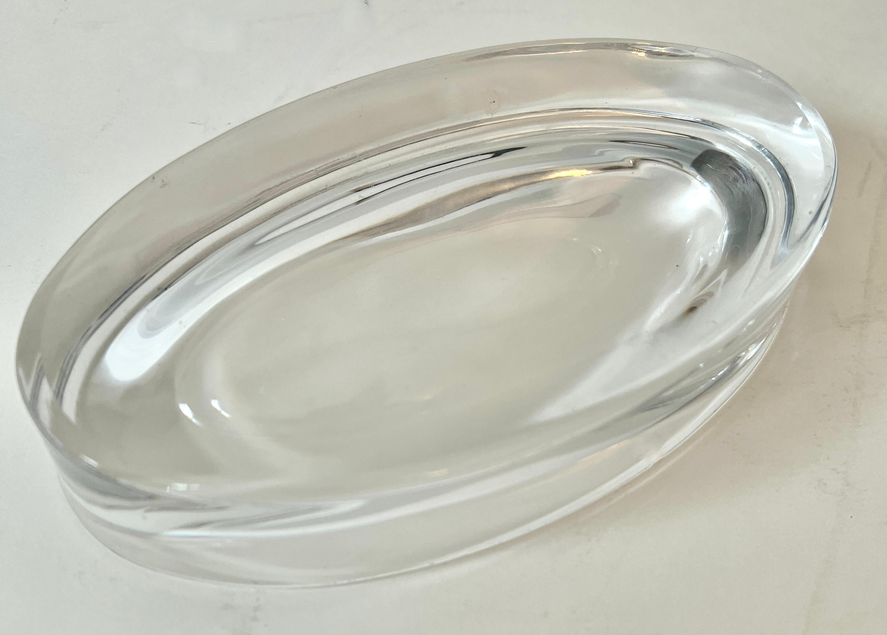 Crystal Cigar 420 Ashtray  In Good Condition For Sale In Los Angeles, CA