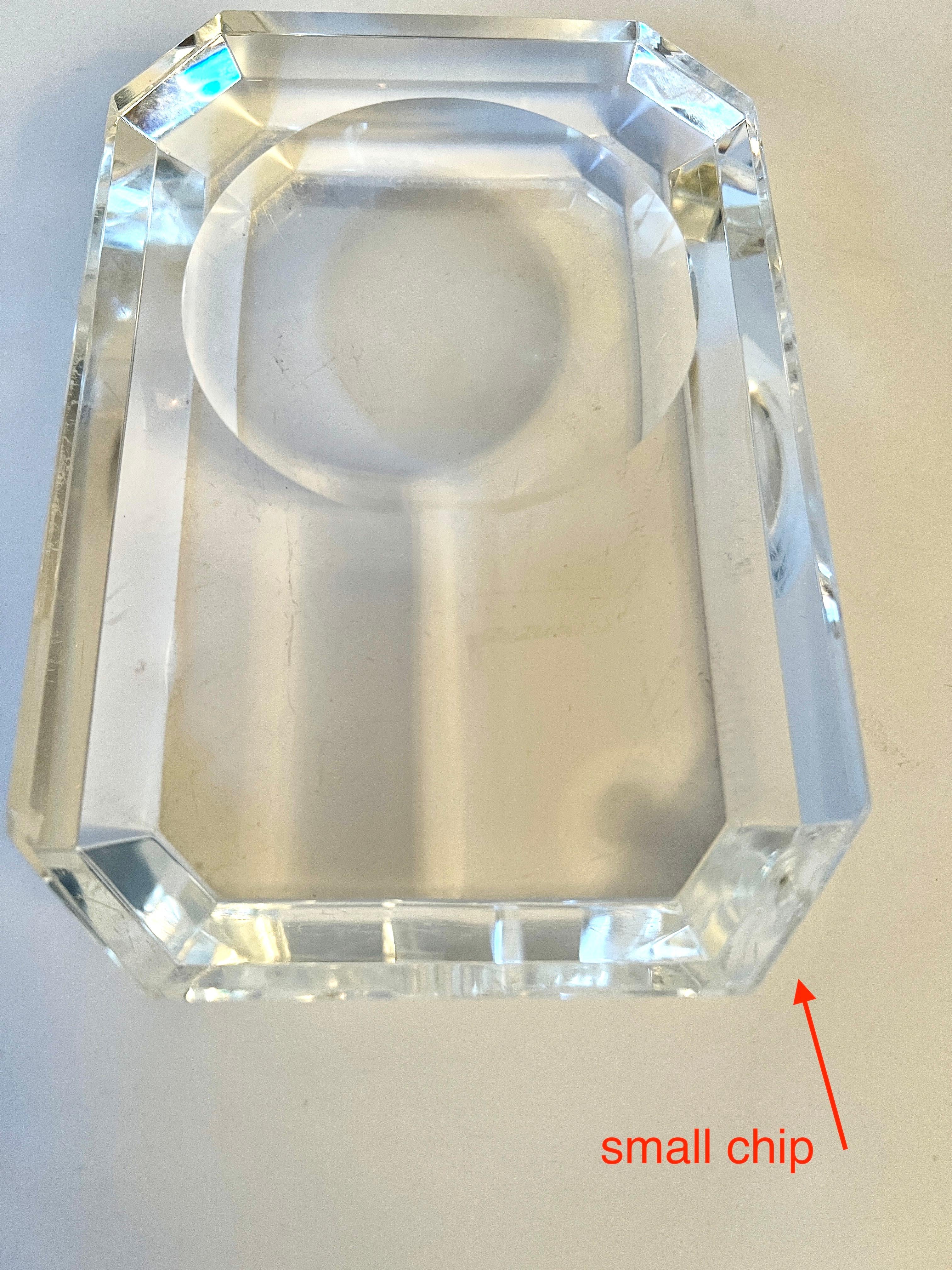Crystal Cigar Ashtray For Sale 2