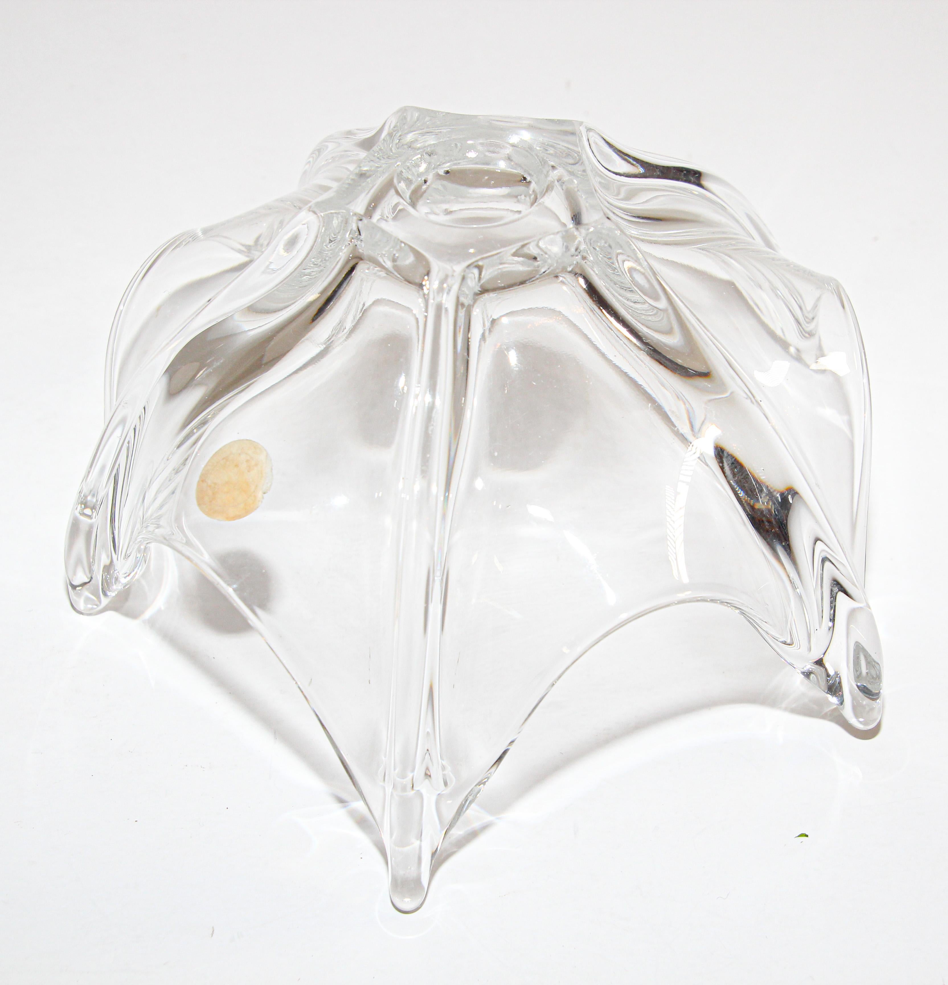 Cristal Bol en verre Bohemia Crystal Clear, Pologne en vente