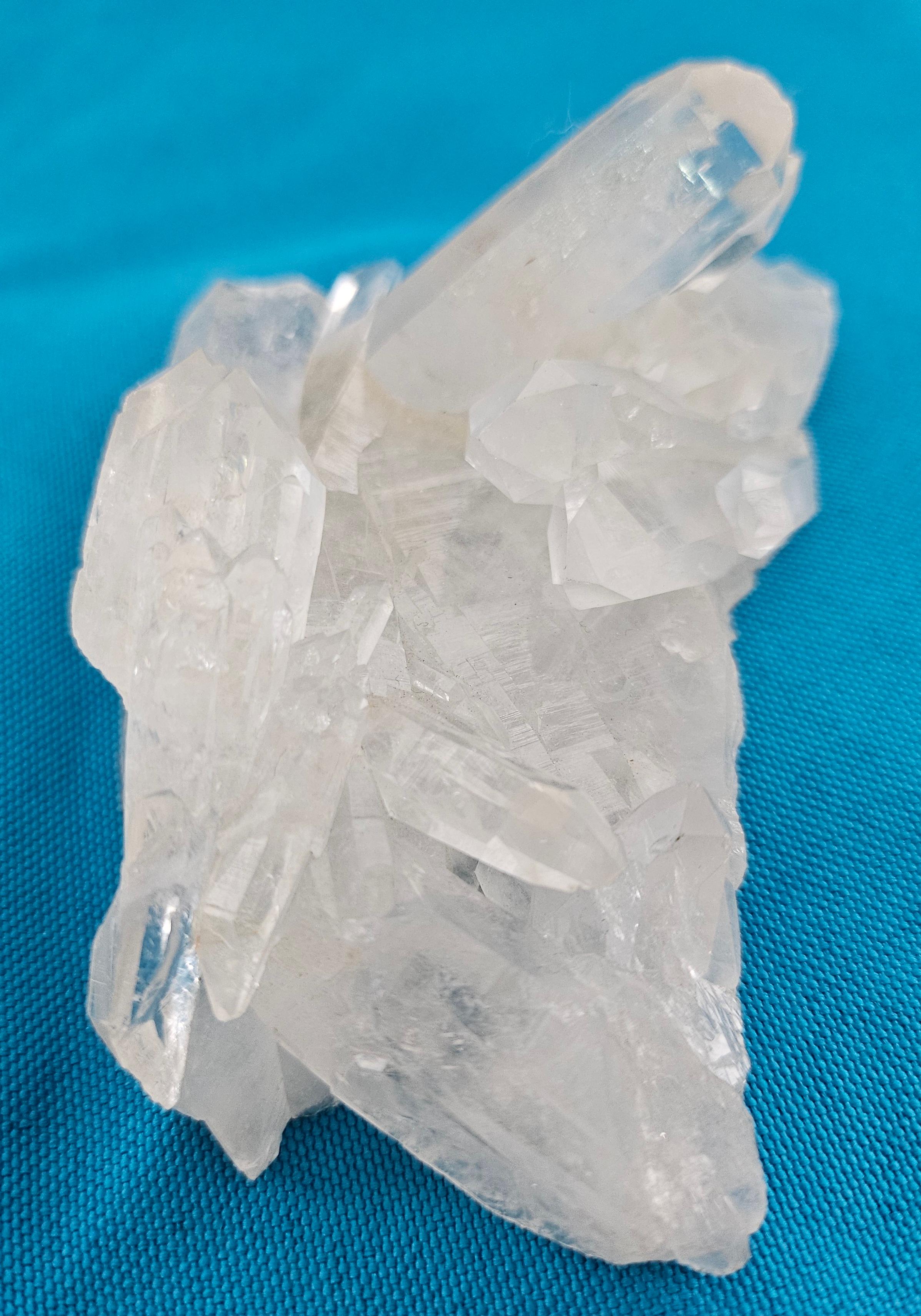 Specimen naturale a grappolo di cristallo - Numero 1 - VENDITA CHIUSA in vendita 4