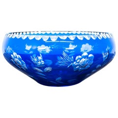 Crystal Cobalt Bowl