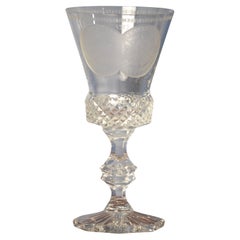 Crystal commemorative Glass, 600th anniversary Anglo-Portuguese Alliance, 1973