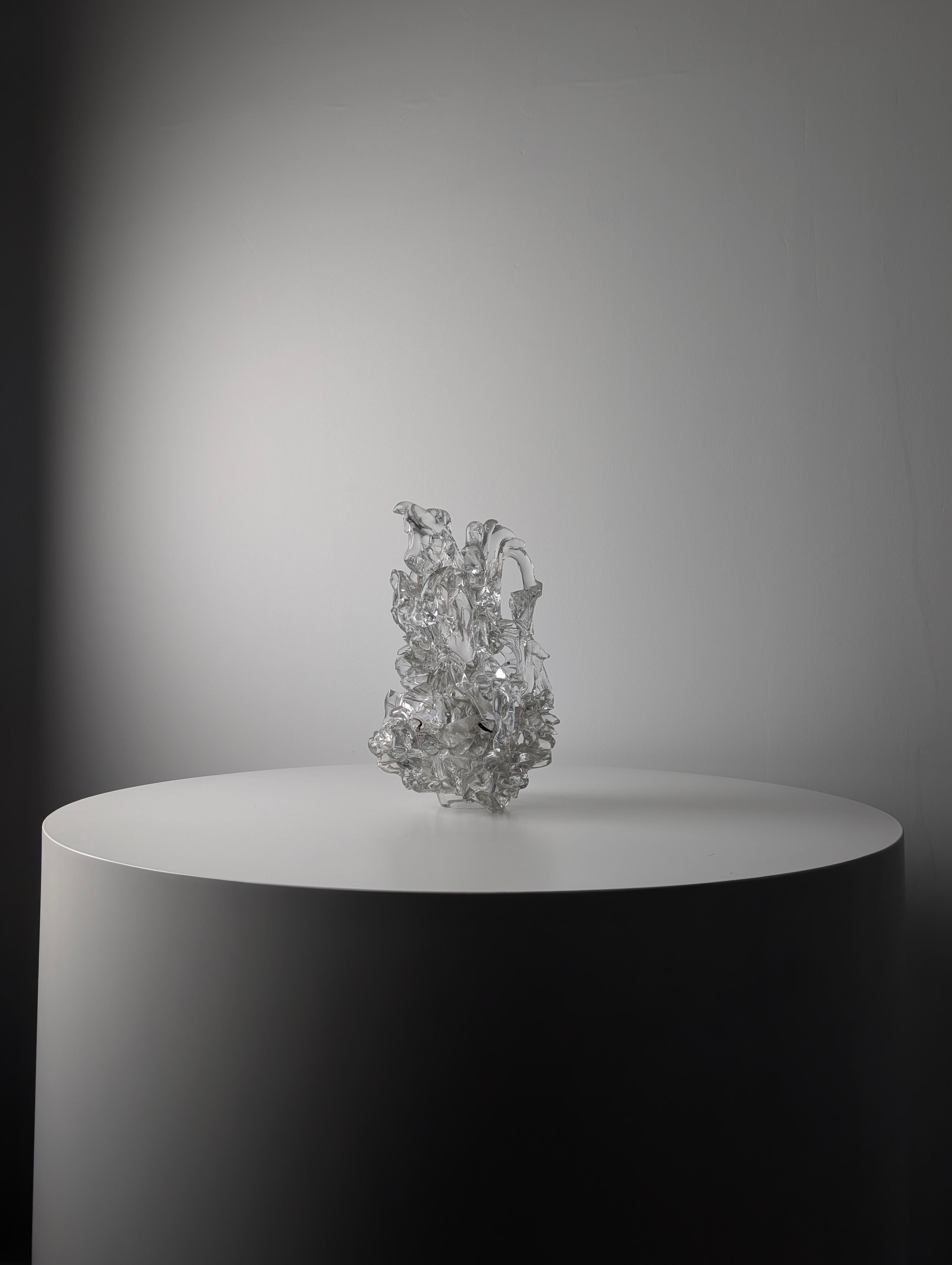 Kristallkorallen-Skulptur, René Roubicek, Tschechische Republik, ca. 1960er Jahre (Moderne der Mitte des Jahrhunderts) im Angebot