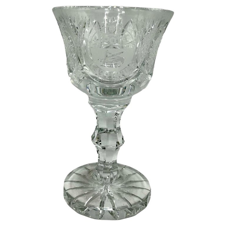 Crystal cup For Sale at 1stDibs