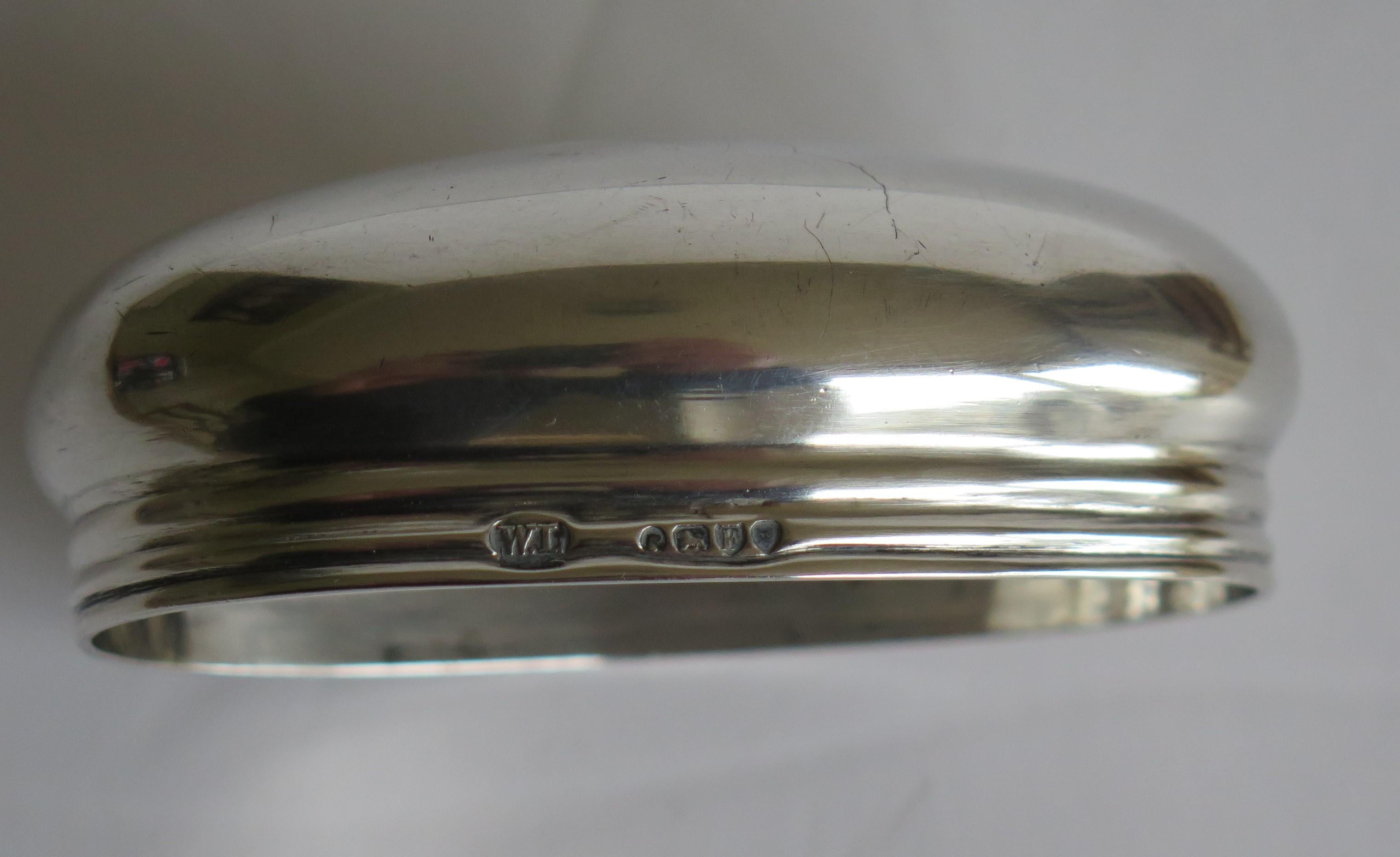 Crystal Cut Glass Bottle or Jar 41gm Sterling Silver Top, W Leuchars London 1881 4