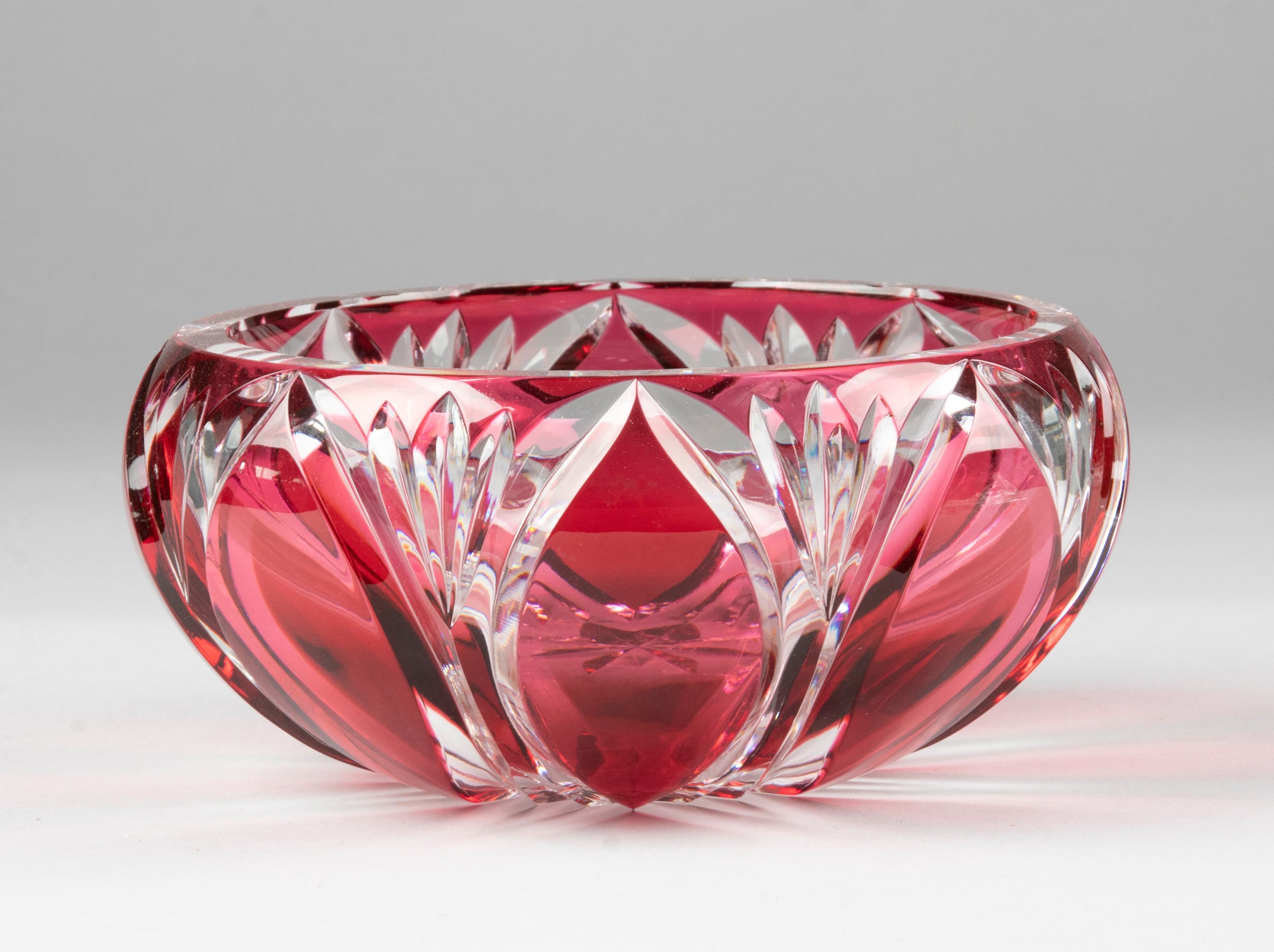 val saint lambert crystal bowl