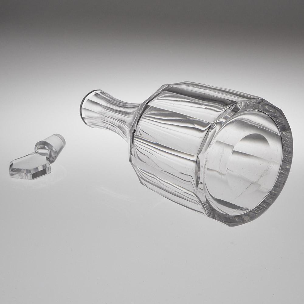 British Crystal Decanter by Keith Murray for Brierley 1934-39