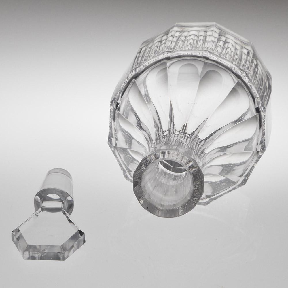 Crystal Decanter by Keith Murray for Brierley 1934-39 In Good Condition In Tunbridge Wells, GB