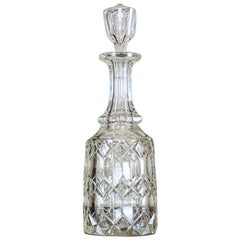 Antique Crystal Decanter, circa 1900