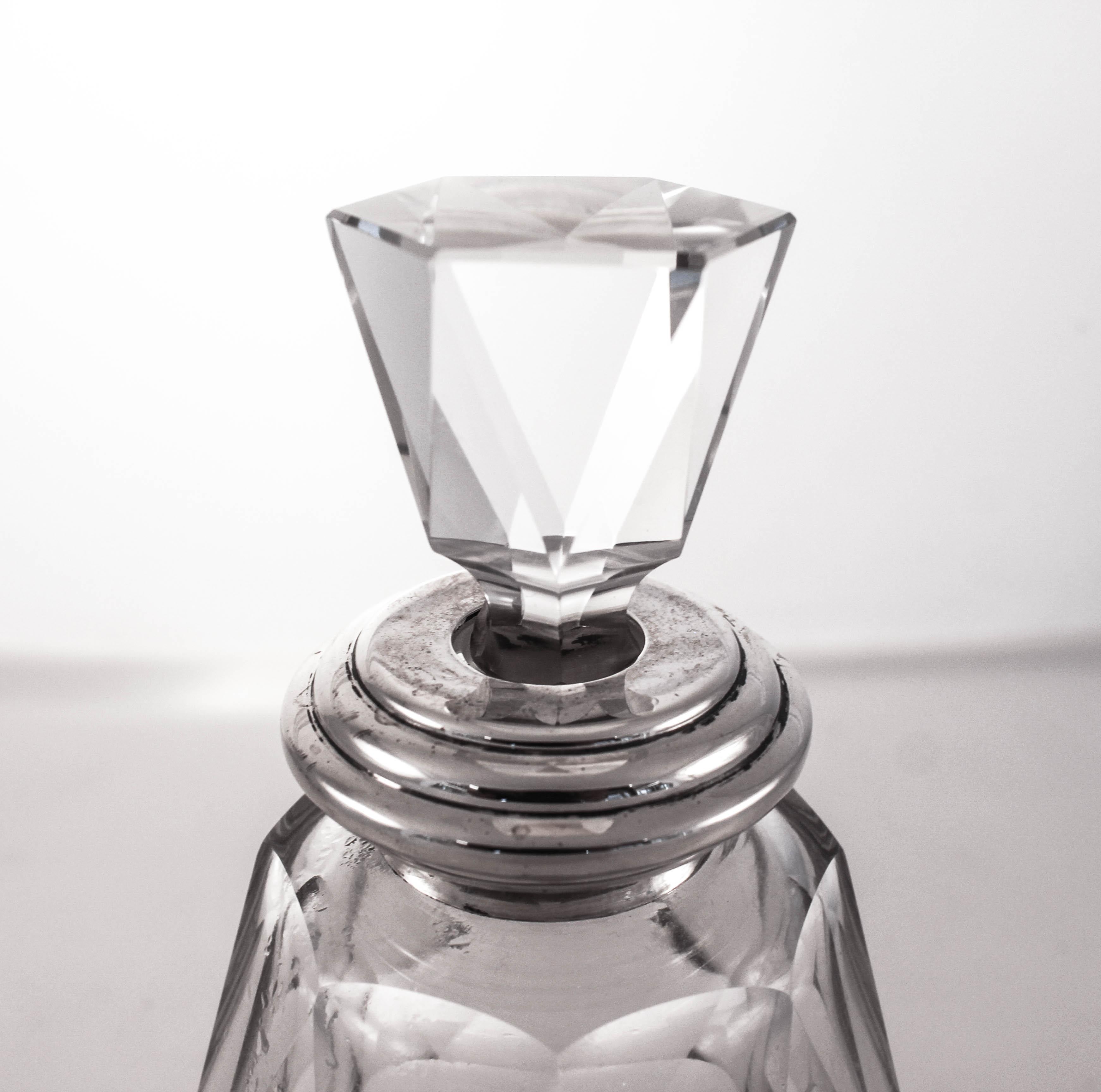 Mid-20th Century Crystal Decanter