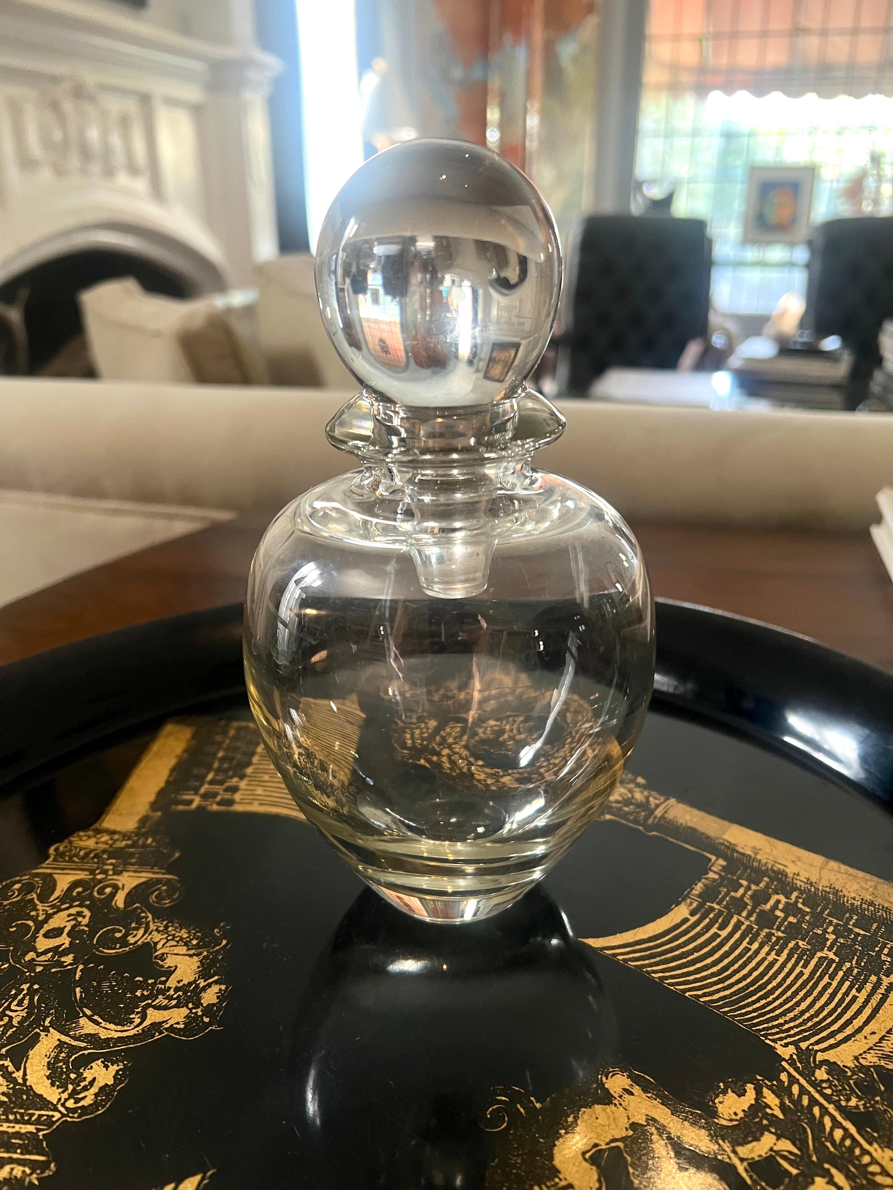 20th Century Crystal Decanter For Sale