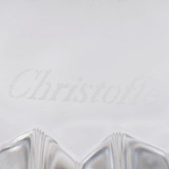 Decantador de cristal, Francia, de Christofle, principios del siglo XXI