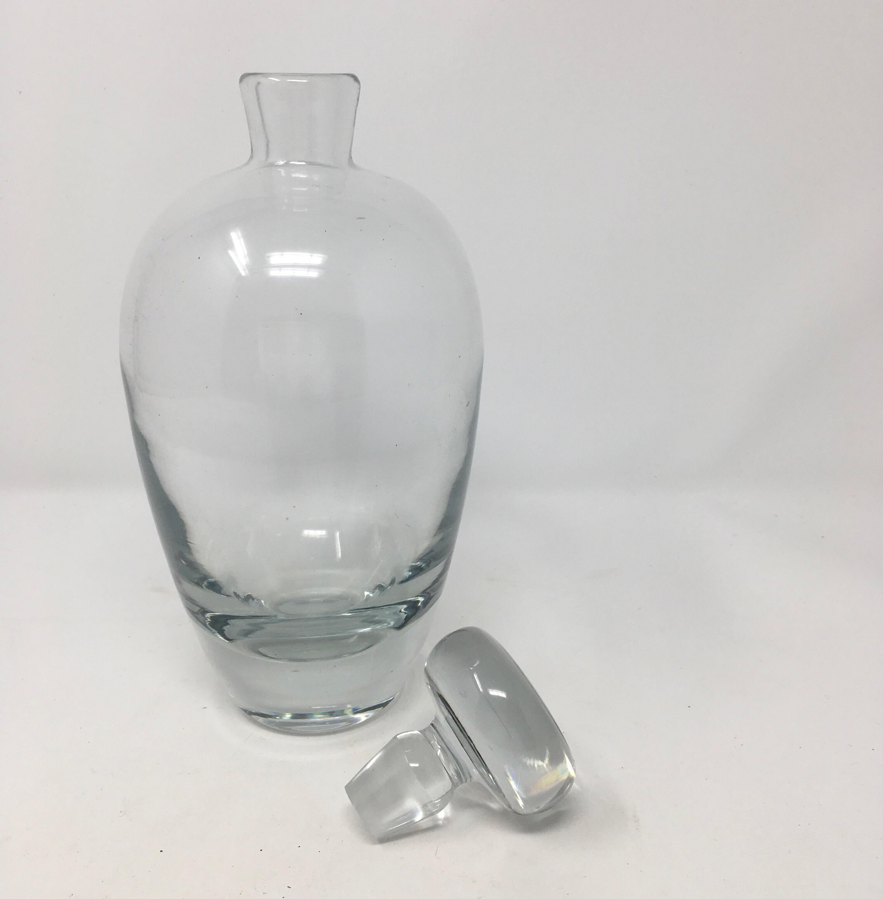 American Crystal Decanter, Mid-20th Century