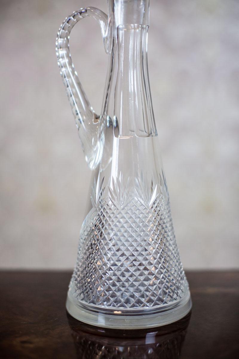 Crystal Decanter with a Handle at 1stDibs crystal decanter with handle