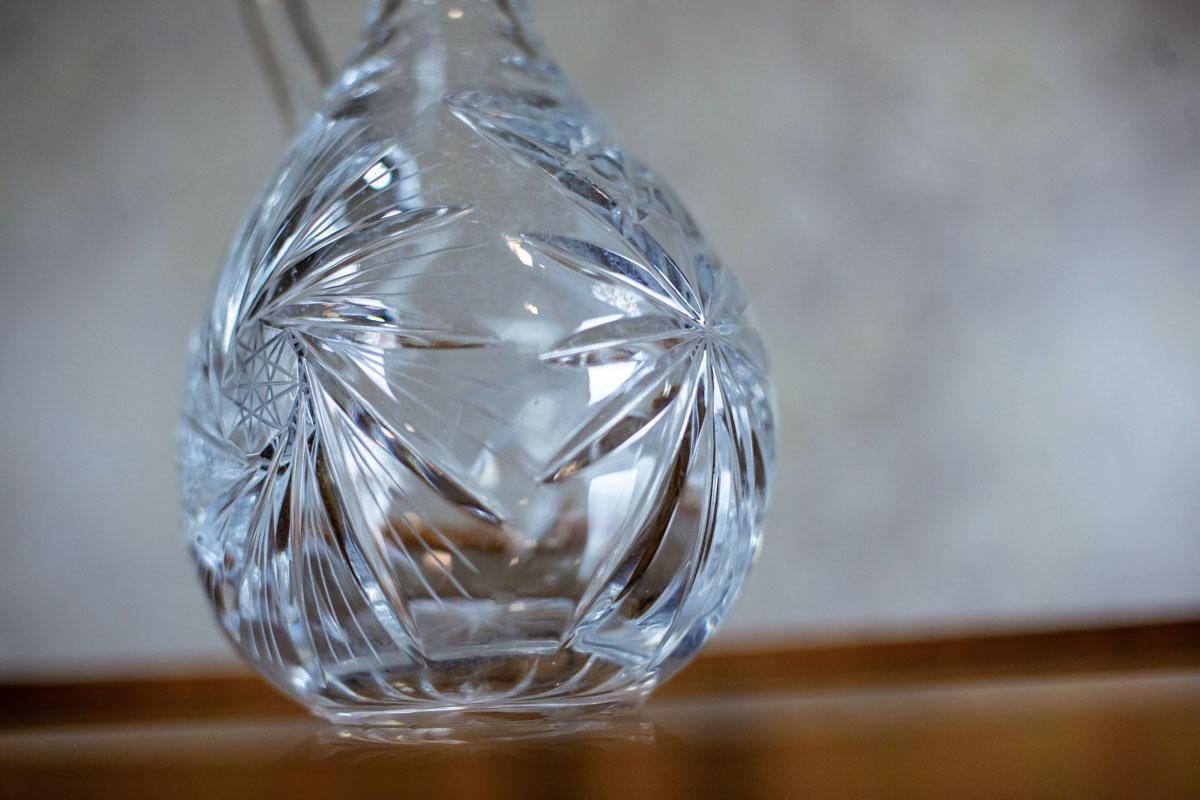 Crystal Decanter with a Handle, Manufactured after 1939 3