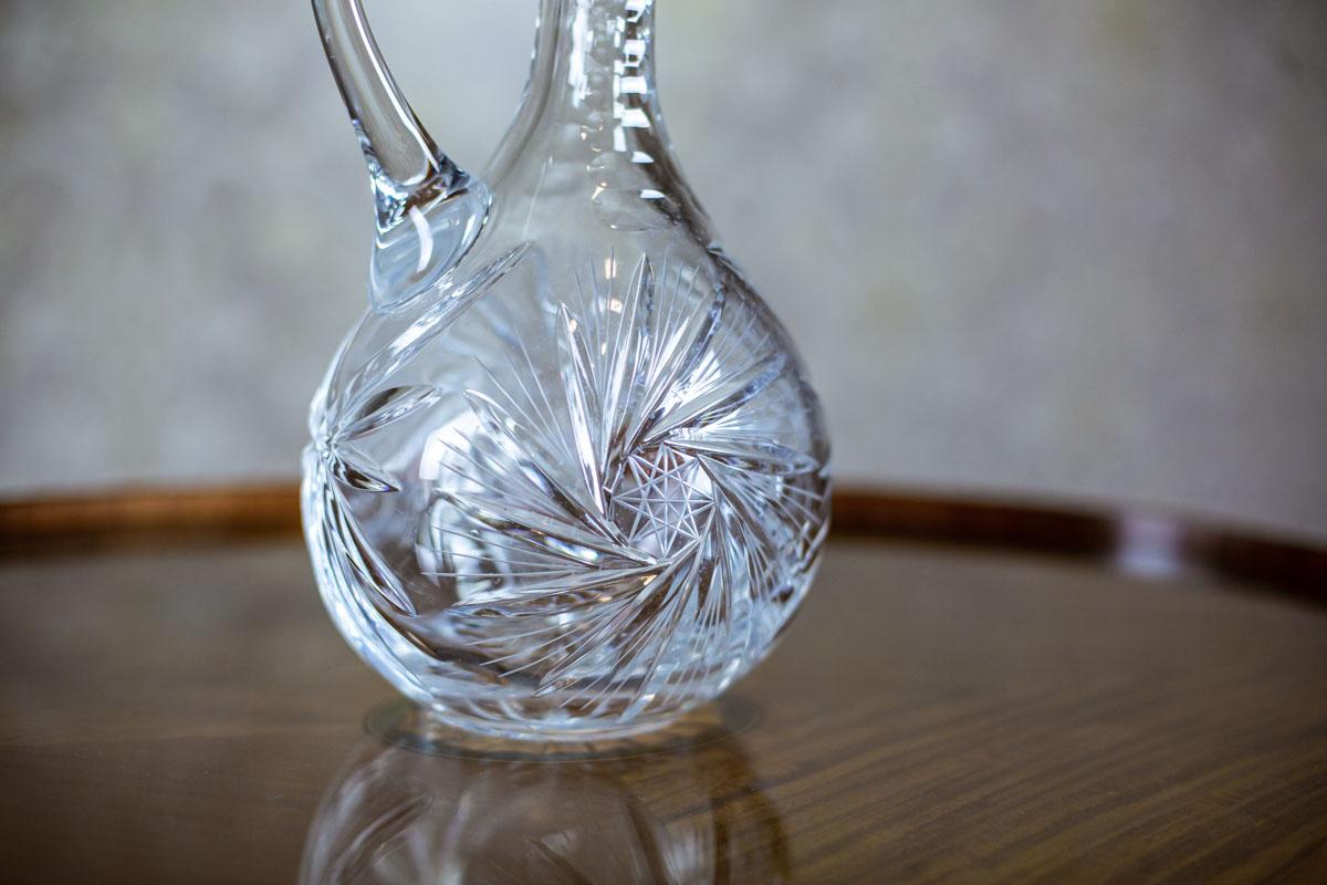 Crystal Decanter with a Handle, Manufactured after 1939 2