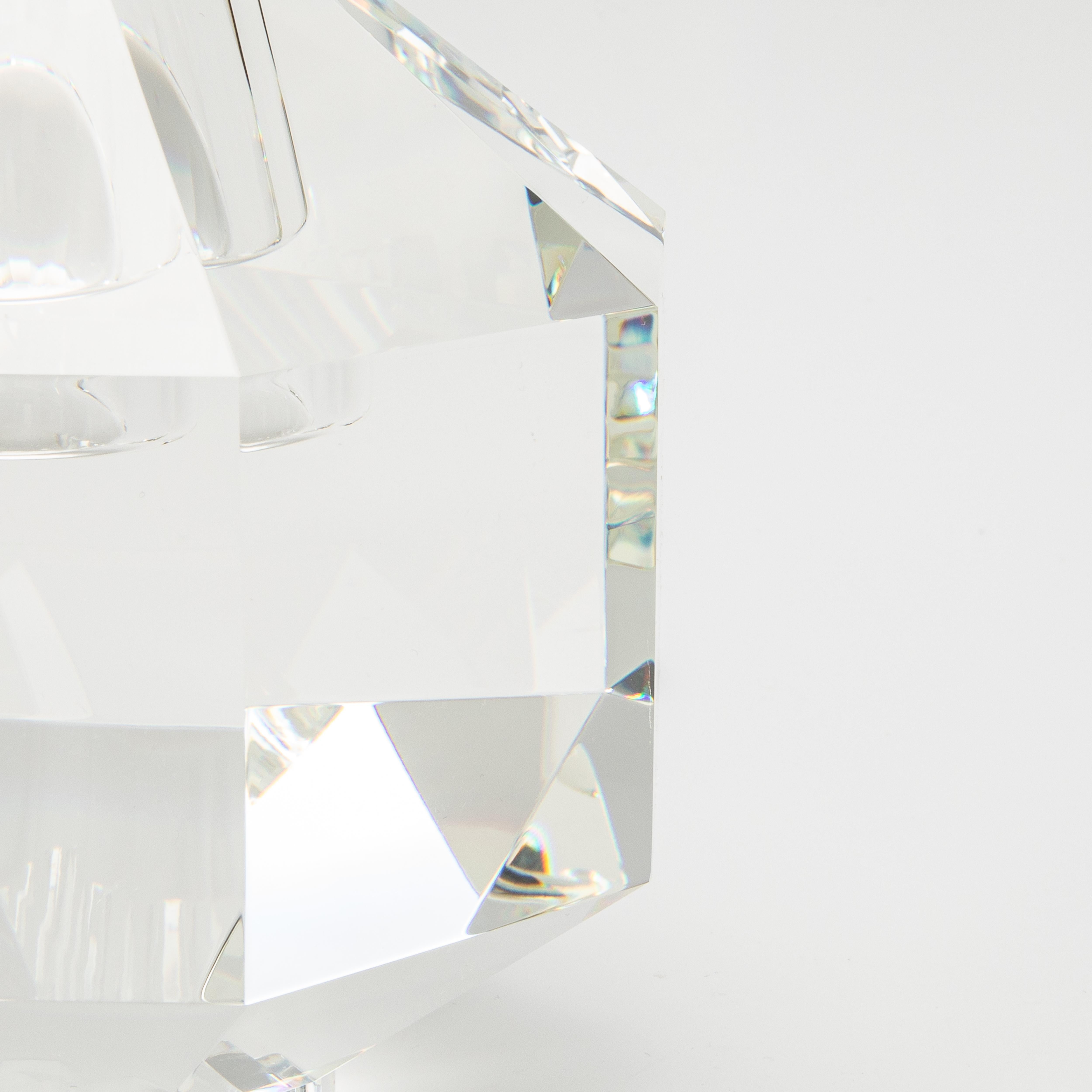 Diamant-Kristallvotiv von KA Glas (21. Jahrhundert und zeitgenössisch) im Angebot
