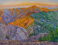Alpenglow, Pintura original
