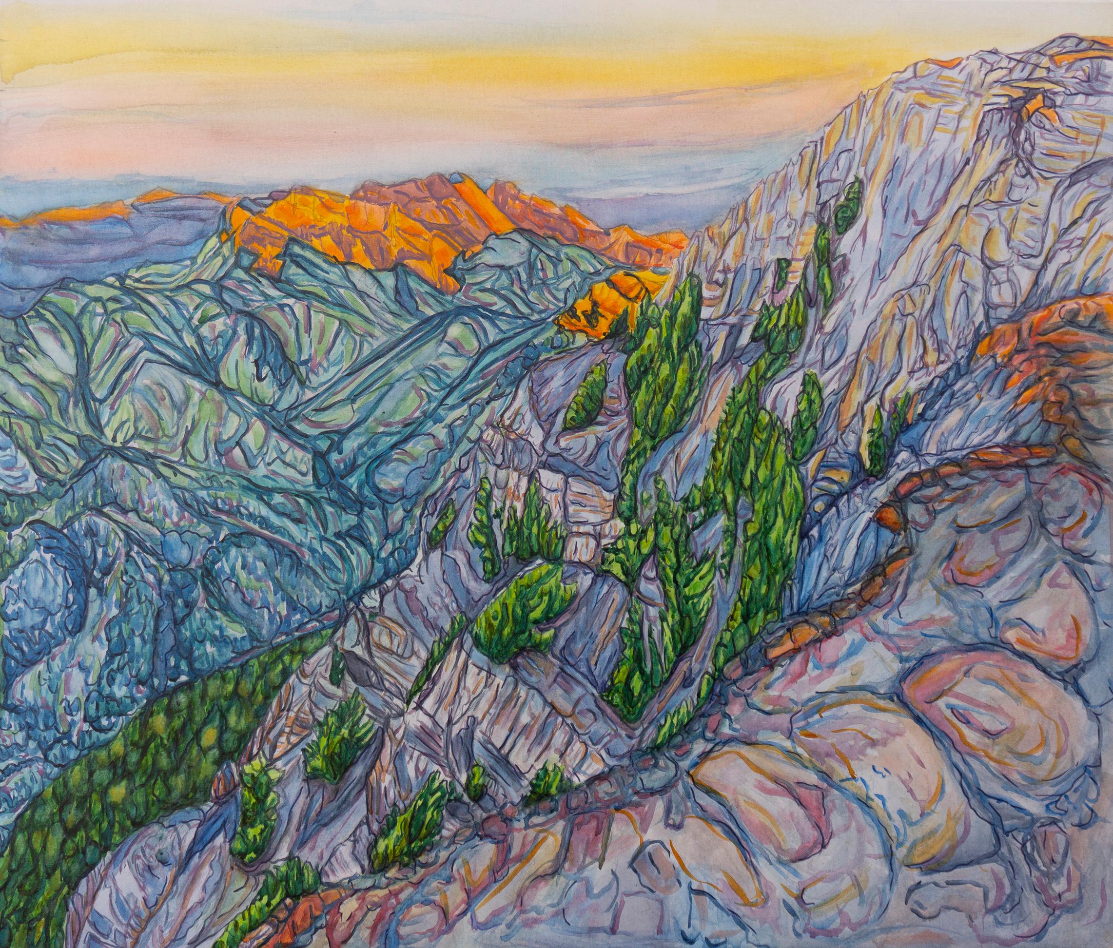 Amanecer, Pintura Original