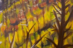 Renewal (Rising From the Ashes), Peinture, Huile sur Toile