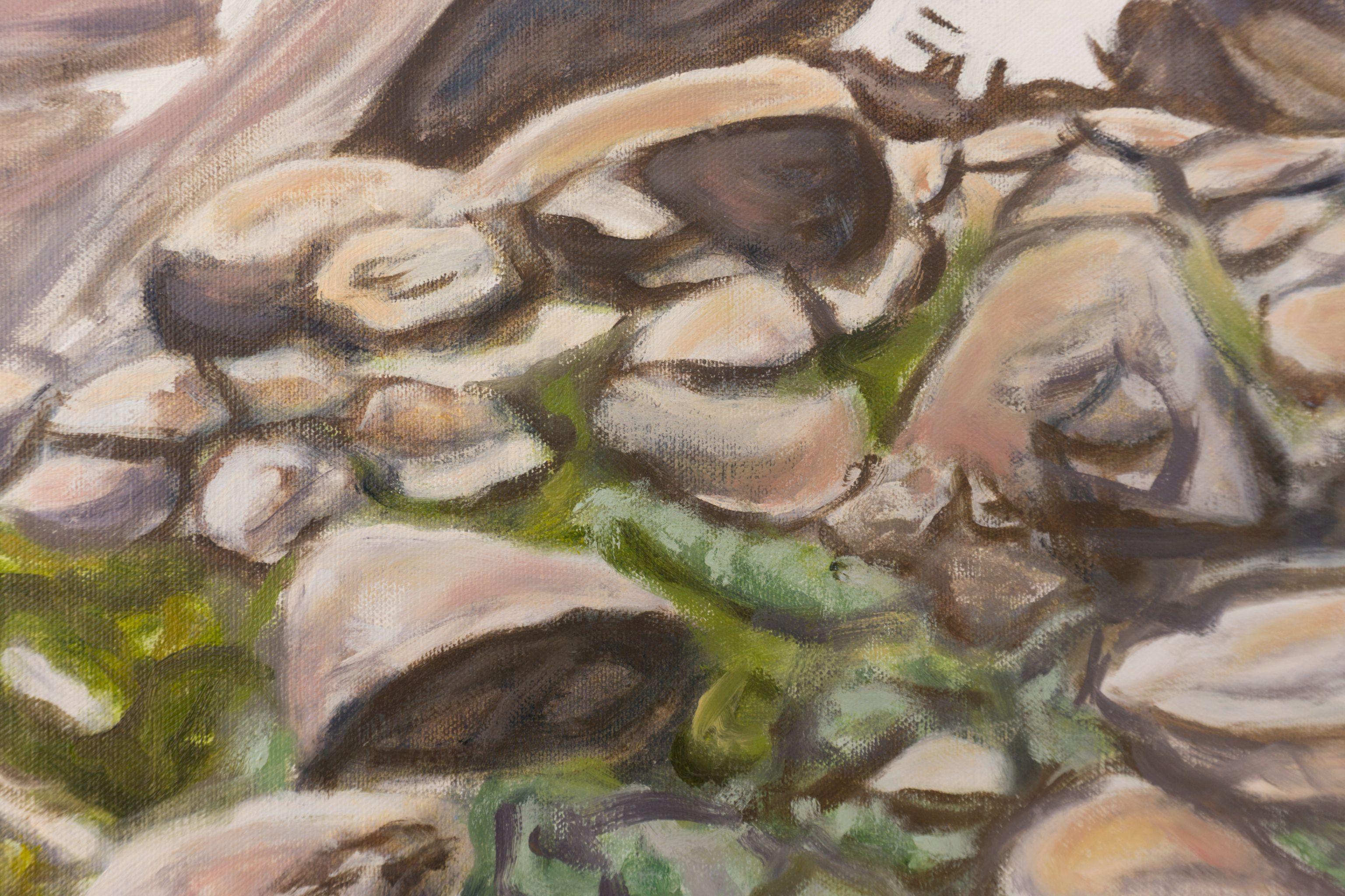 Sierra Ridge, Pintura, Óleo sobre lienzo - Painting Contemporáneo de Crystal DiPietro