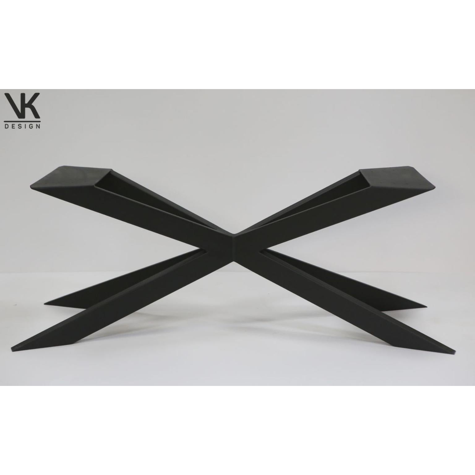 Crystal Ellipse Dining Table by KV Design For Sale 2