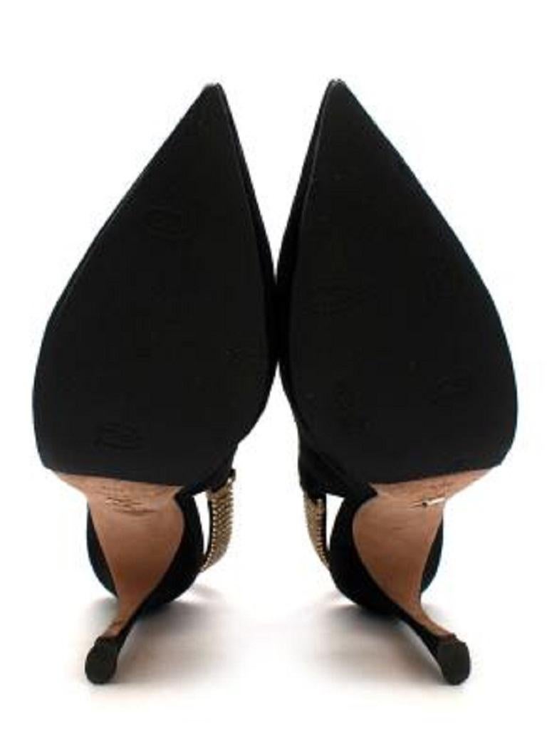 embellished slingback heels