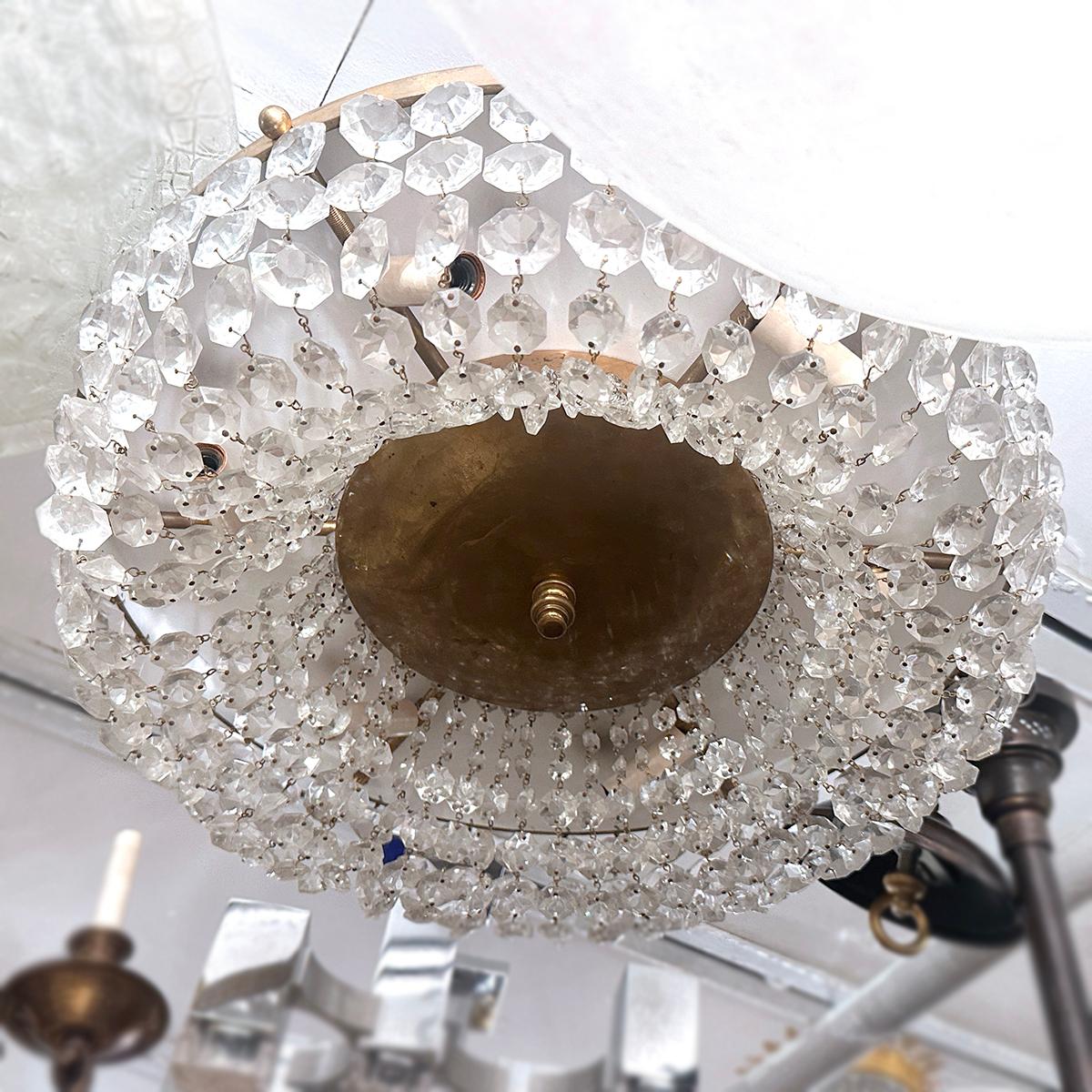 Lights encastrées en cristal en vente 4
