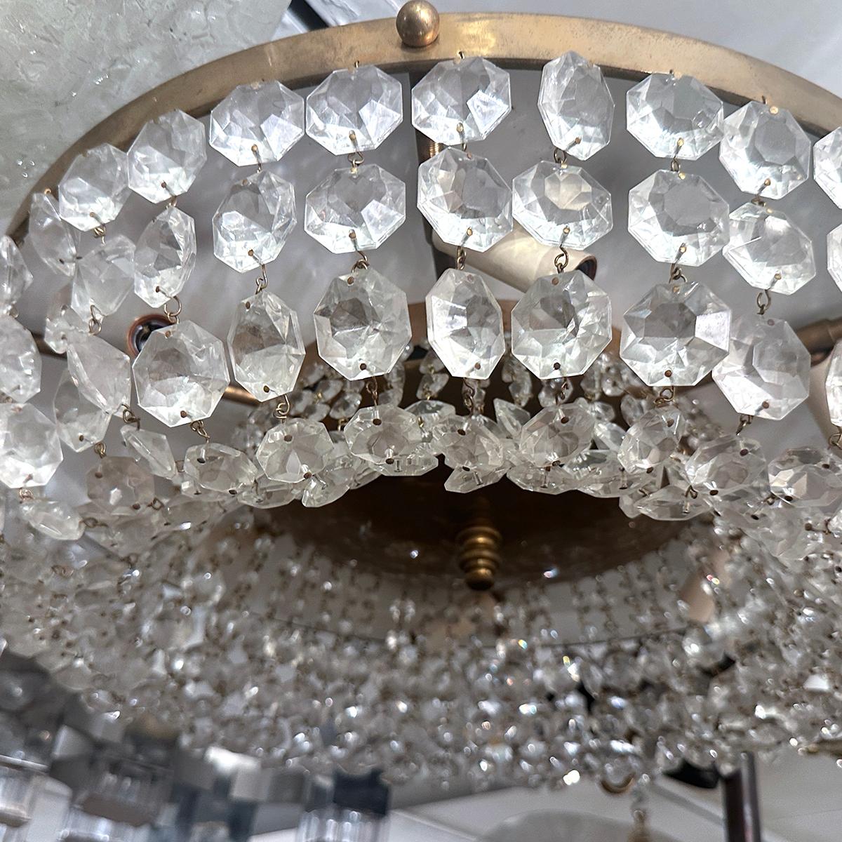 Lights encastrées en cristal en vente 2