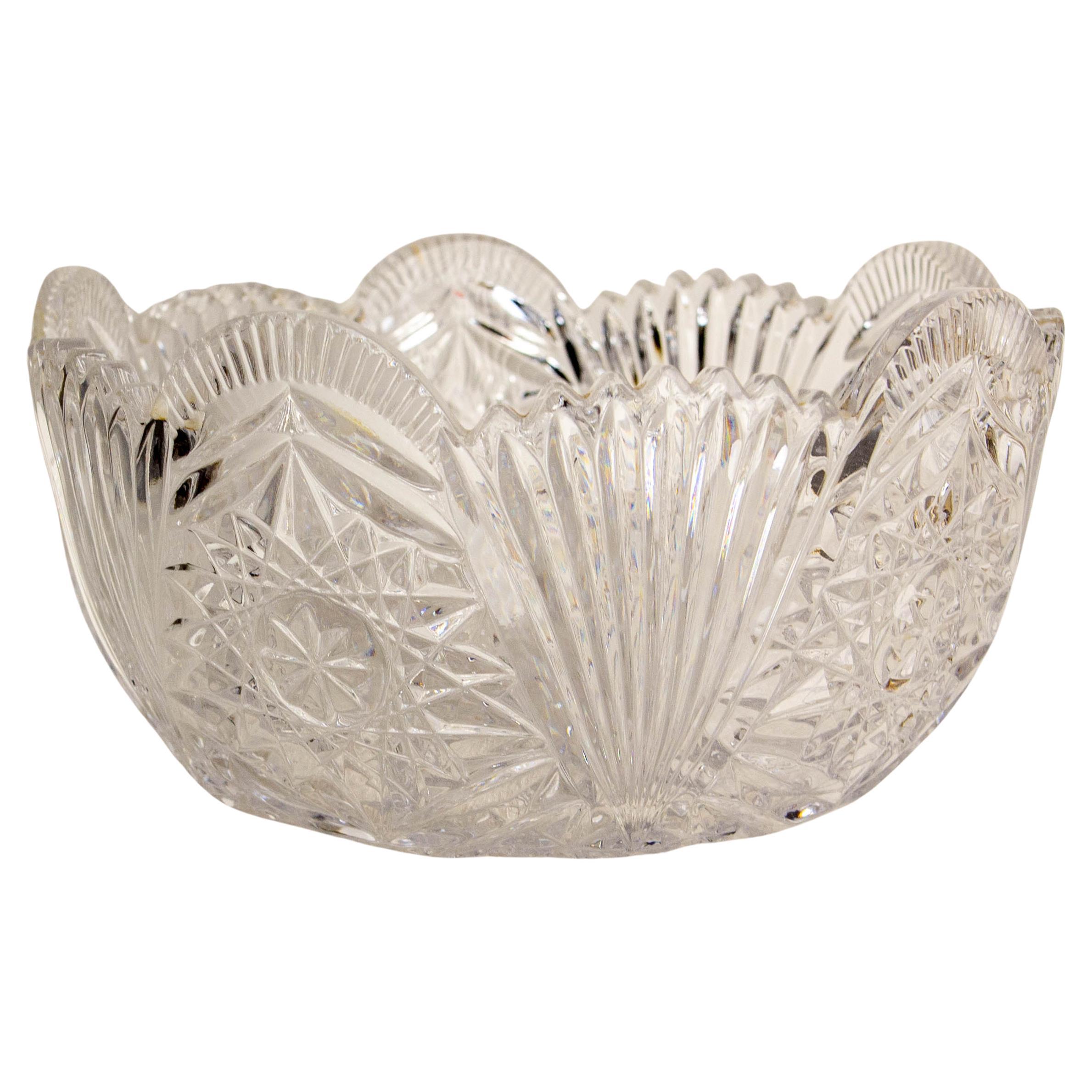Frutero o centro de mesa de cristal
Fabricado en Francia hacia 1960
Muy buen estado

Envío:
21 / 21 / 11 cm 1.2 kg.
