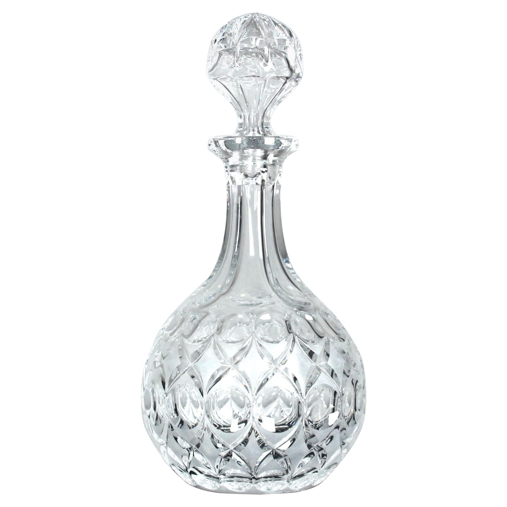 Carafe en cristal du 20ème siècle, 28 cm