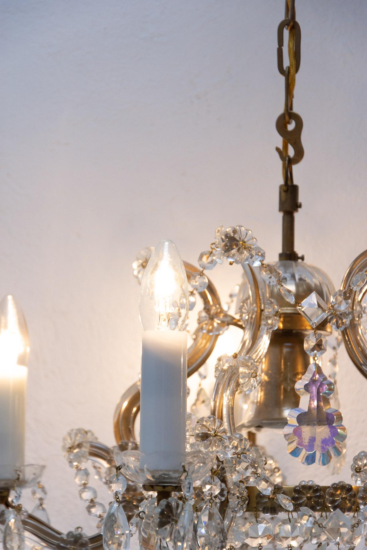 czechoslovakia chandelier