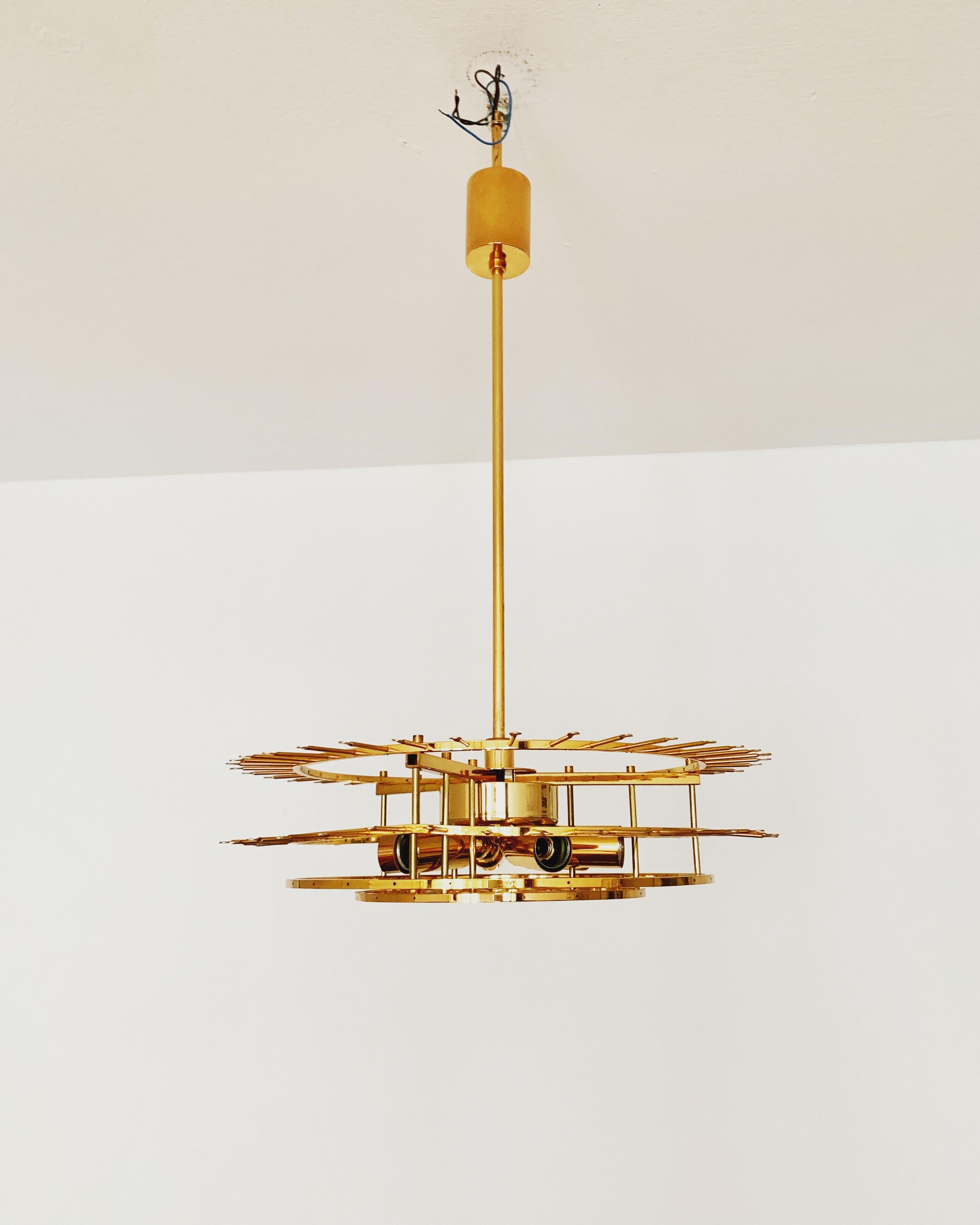 Lustre en verre cristallin de Bakalowits en vente 6