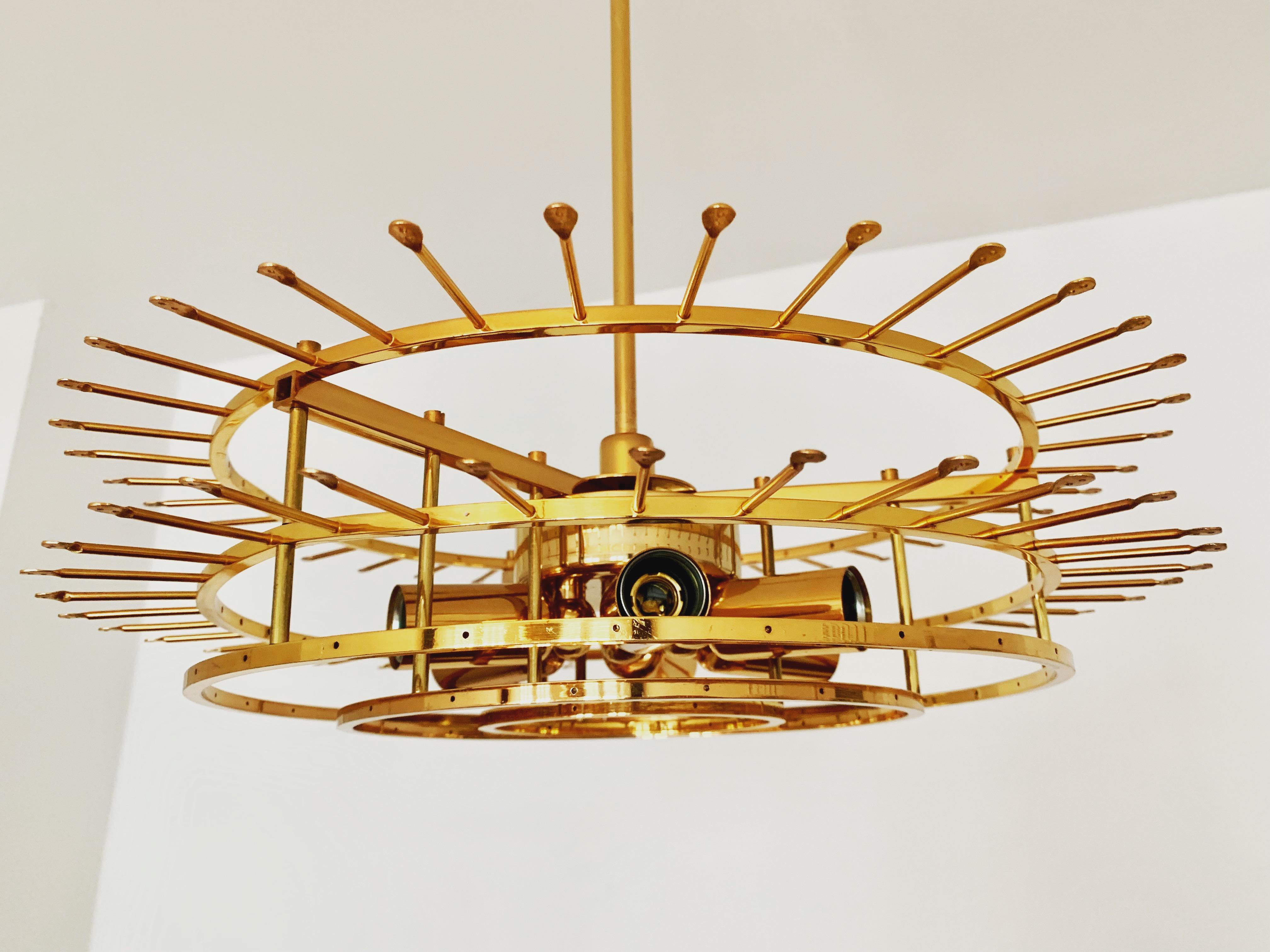 Lustre en verre cristallin de Bakalowits en vente 7