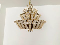 Crystal Glass Chandelier by Palwa