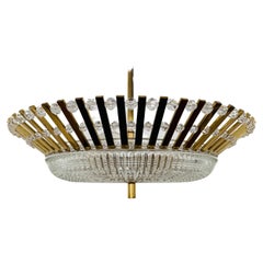 Crystal Glass Chandelier by Palwa