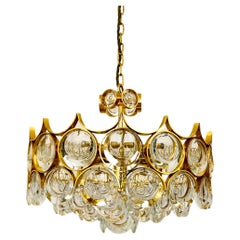 Lampadario in cristallo di Palwa