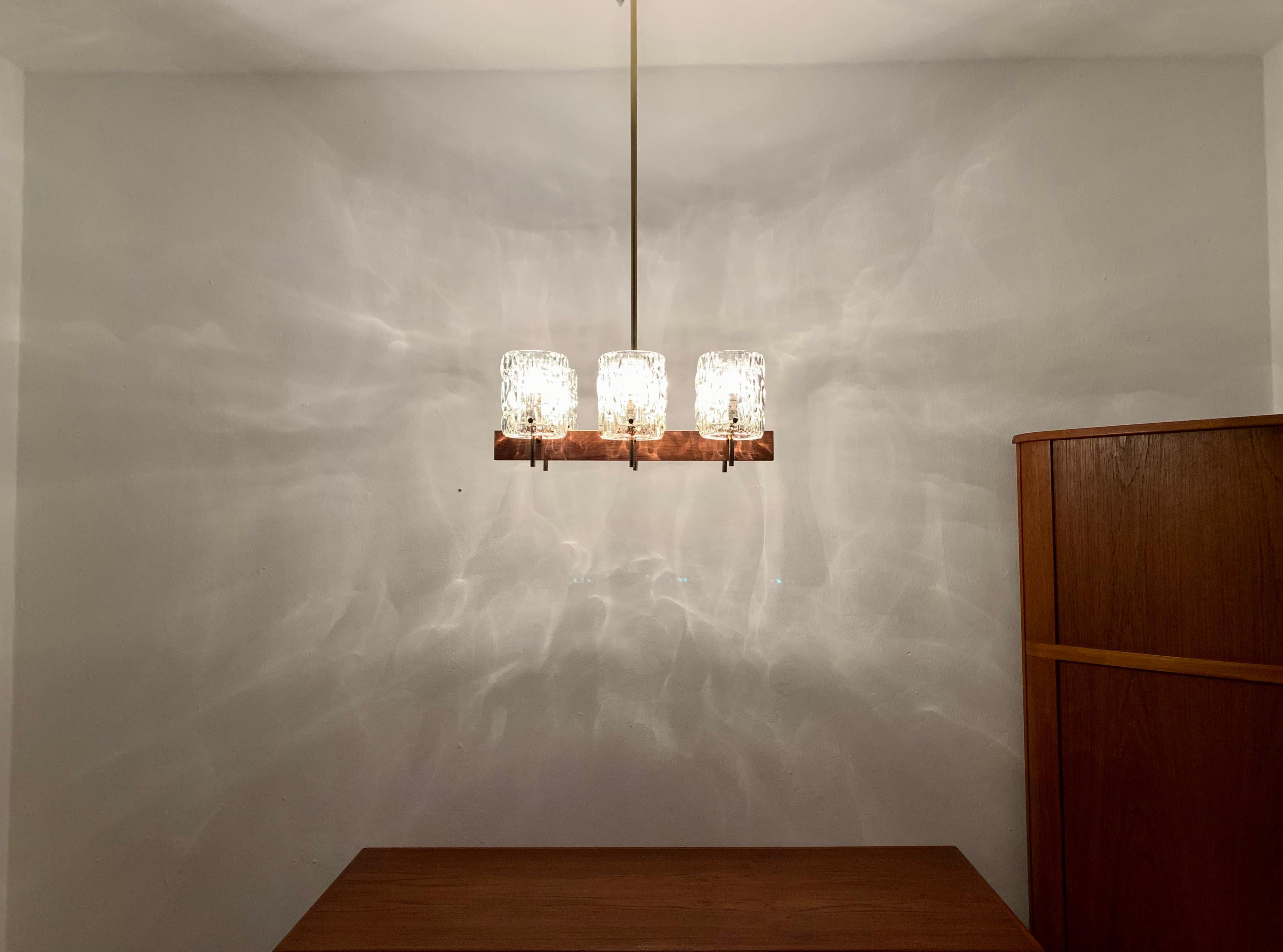 Crystal Glass Chandelier by Rupert Nikoll  For Sale 5