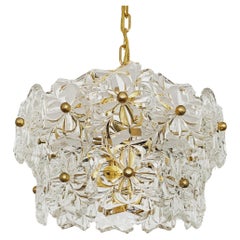 Crystal Glass Chandelier by Sölken