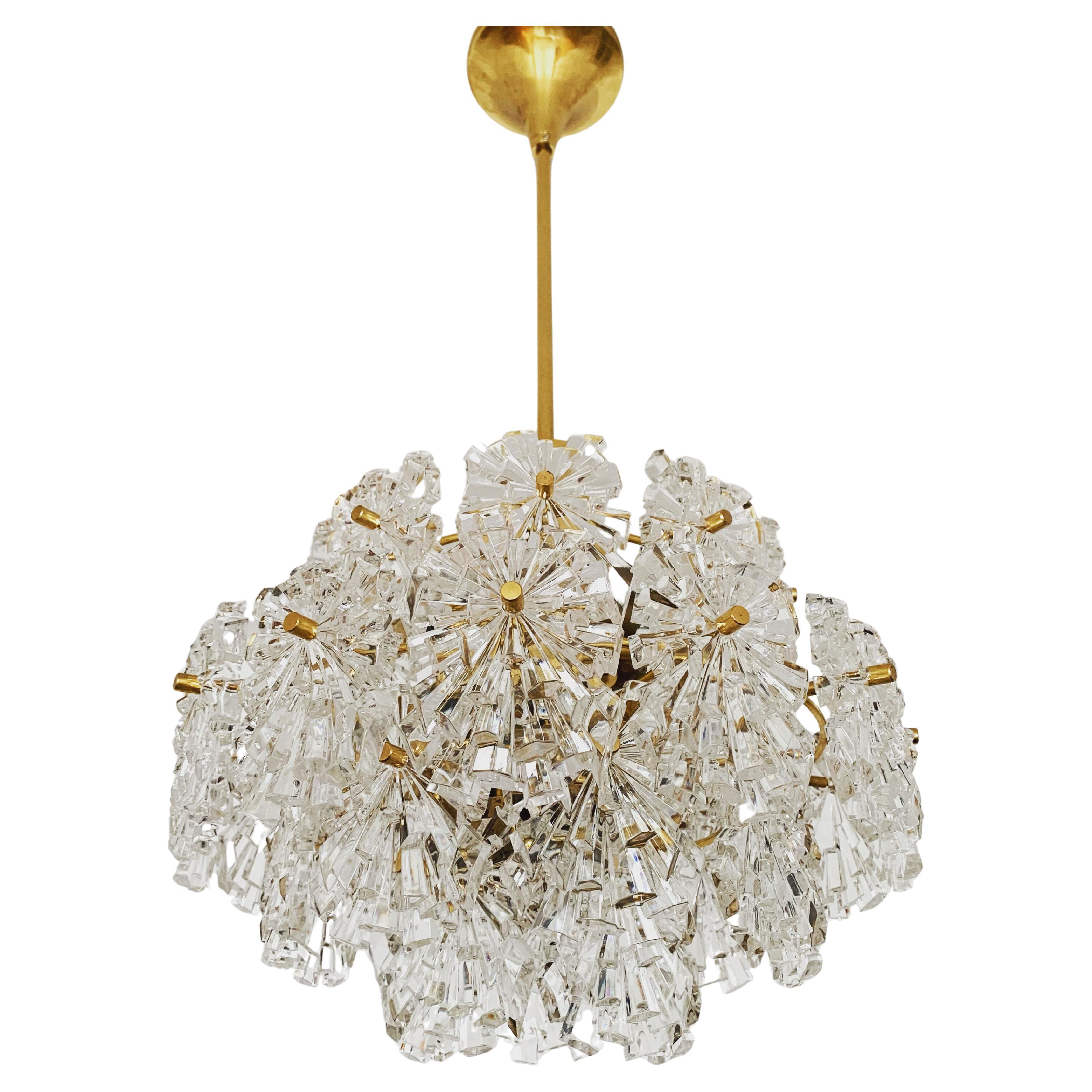 Crystal Glass Chandelier