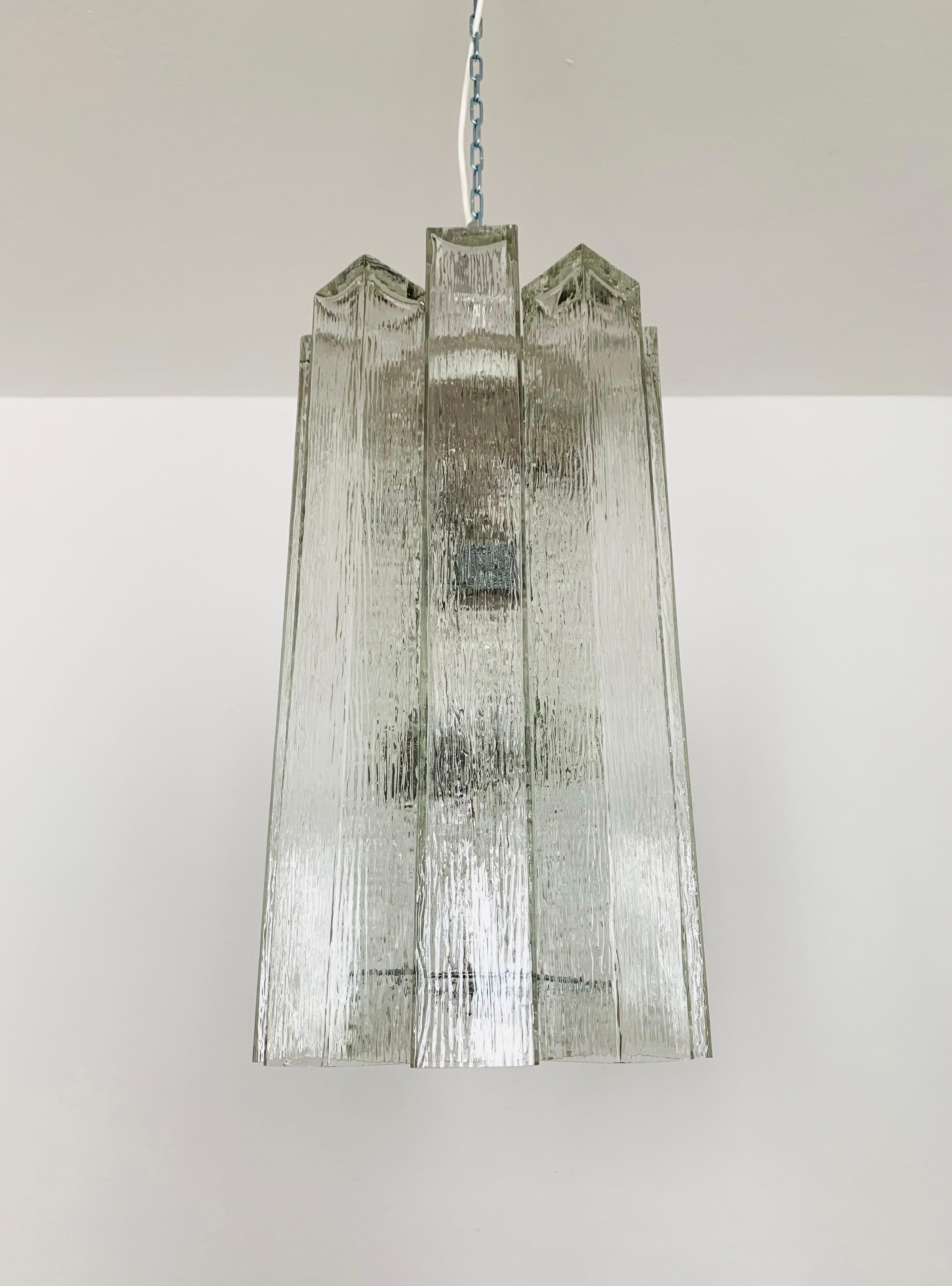 Allemand Lustre en cristal de verre de Doria en vente