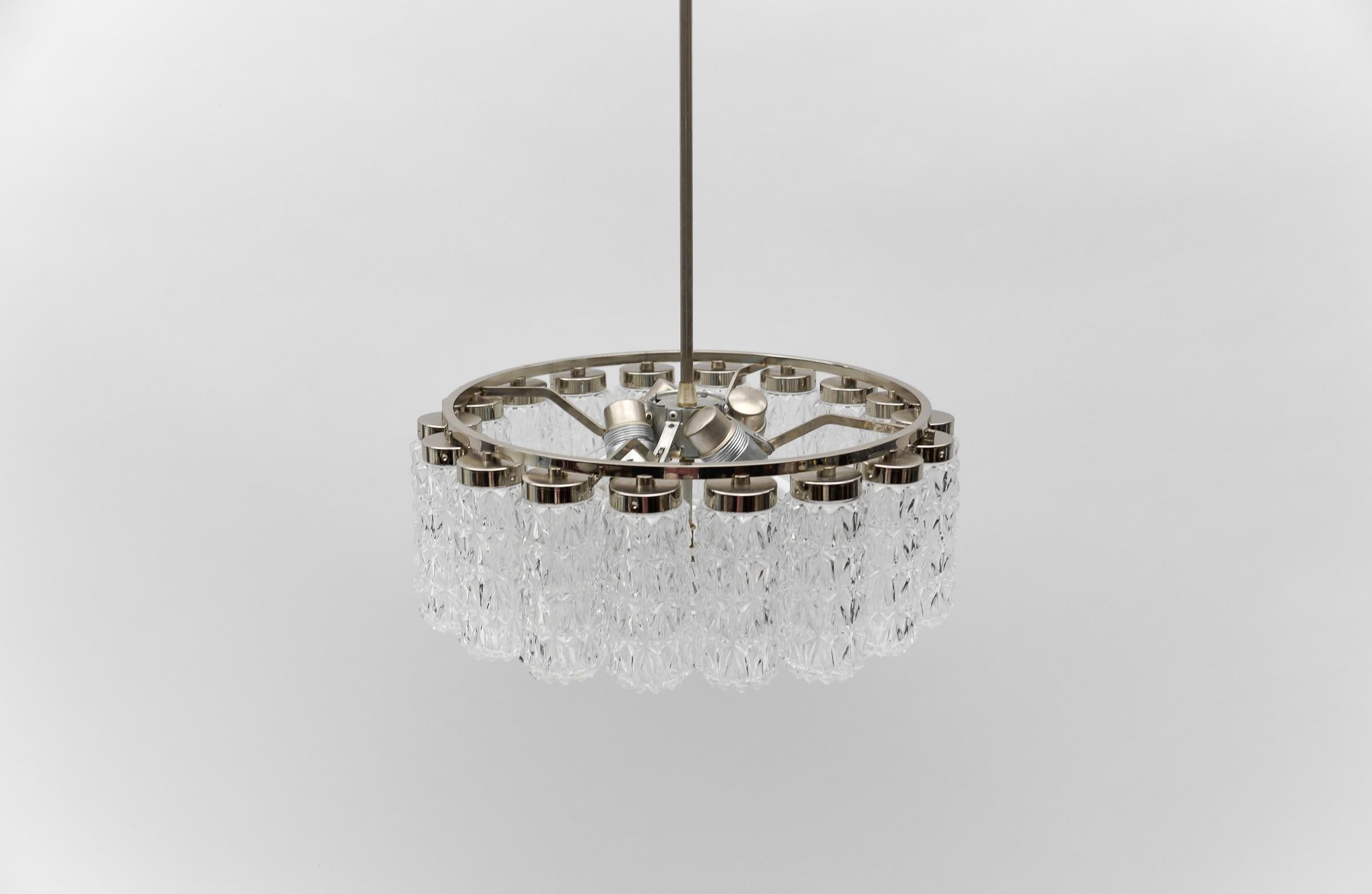 Lampadario in cristallo di Kalmar Leuchten, anni '60 in vendita 7