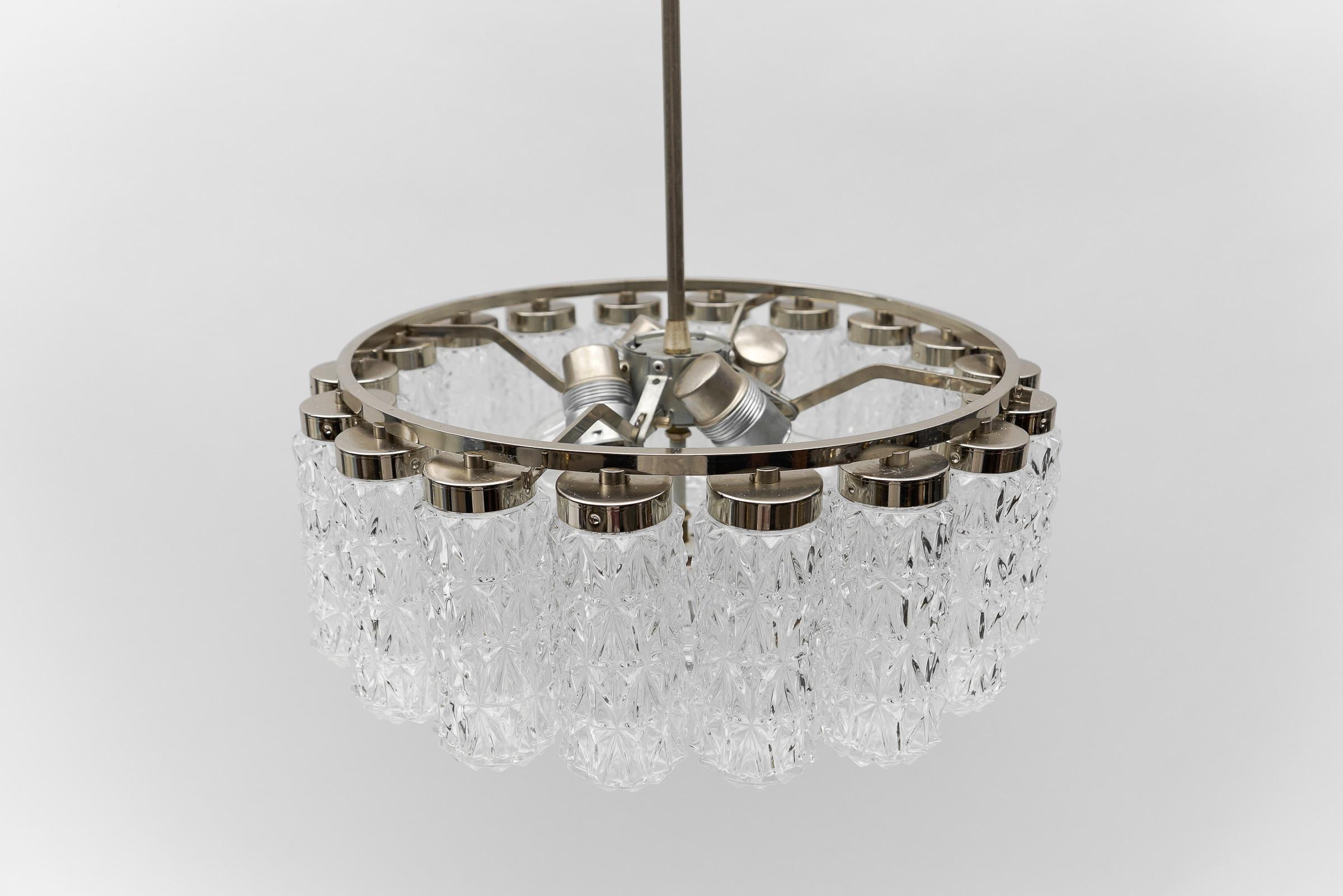 Lampadario in cristallo di Kalmar Leuchten, anni '60 in vendita 8