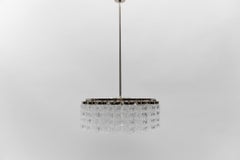 Crystal Glass Chandelier from Kalmar Leuchten, 1960s