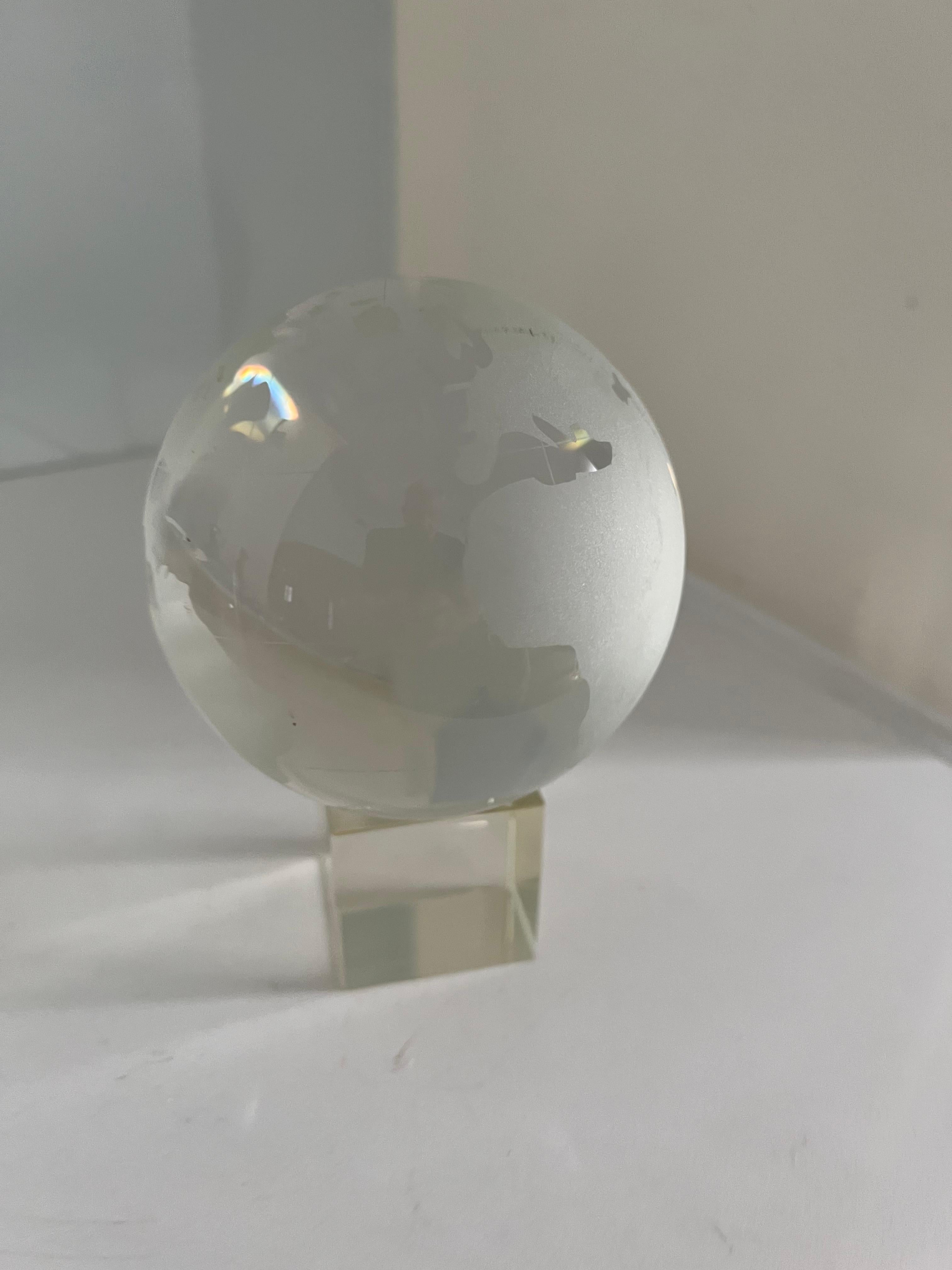 Crystal Glass Gazing Globe  For Sale 3